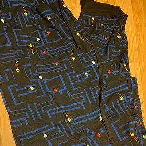 Pac-Man Themed Pajama Pants
